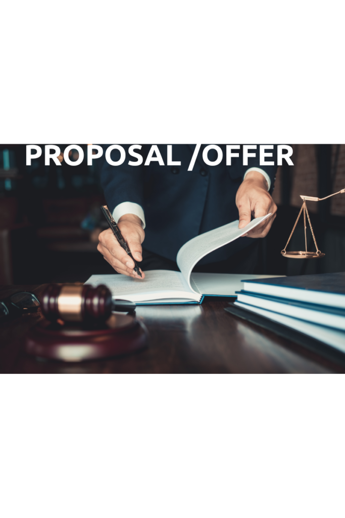 PROPOSAL OFFER